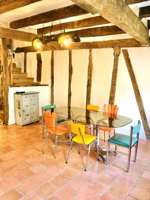 Maison A Colombage Garage Bureau Centre Village Francescas Екстериор снимка